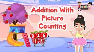 Addition using Picture Counting | Learn Addition| KooBoo | Picture Addition | English Kids Learning