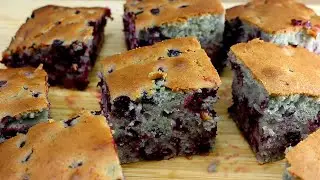 Всё Смешали венчиком и в Духовку. Невероятно Вкусный и Быстрый Пирог к чаю!