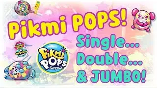 Pikmi Pops single, double and JUMBO plushes!