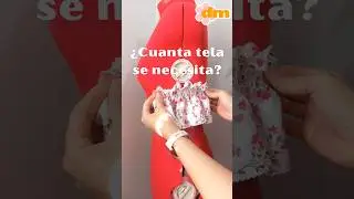 Cómo calcular la cantidad de tela al usar hilo elástico en bobinas #costura #sewing #costuracriativa