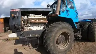 We're installing a dual-clutch tire on a T150 YaMZ 238. How is our dual-clutch tire installed? Ho...