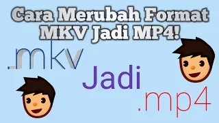 Cara Mengganti Format Video MKV Jadi MP4