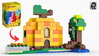 MINECRAFT PUMPKIN FARM Lego classic 11016 ideas Halloween How to build