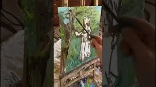 Жизнь любого художника #искусство #art #живопись #рисование #oilpainting #творчество