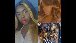 Wig Haul | Giifti.com Black Girls Gone Blonde Collection Try On