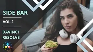 Side Bar Vol. 2 for DaVinci Resolve  - Title Template