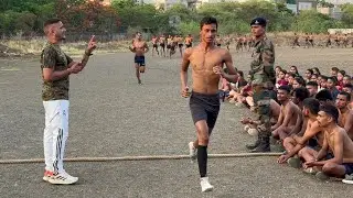फ़ौजी भाई ने लिया 1600 Meter Running का ट्रायल ये धावक वर्दी को देखकर ऐसा दौड़ा सब लोग देखकर हैरान