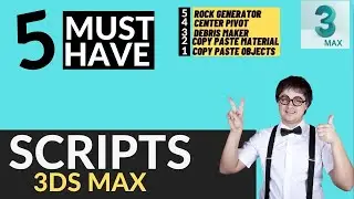 Top 5 Useful and Must Have Scripts for 3ds Max | Hindi | 2021