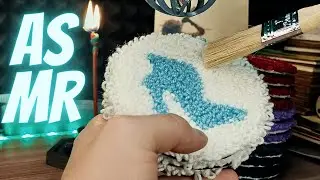 ASMR 👠 WOMEN'S SHOES 👠PUNCH NEEDLE EMBROIDERY ART