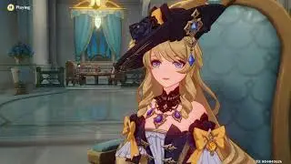 Genshin Impact Archon Quest - Chapter IV: Act II As Light Rain Falls Without Reason