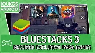 BLUESTACKS 3 - HOW TO CONFIGURE ANDROID GAMES TO LEAVE SAME OF THE PC