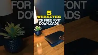 Here are 5 websites where you can download fonts for free. 