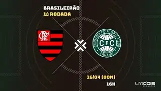 FLAMENGO x CORITIBA - 16/04/2023 - BRASILEIRÃO 2023 #efootballpes2021