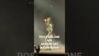 Apache 207 - Fühlst du das auch - Live bei Post Malone Konzert - Köln 2023