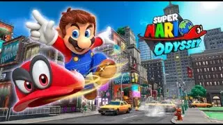 Mario Odyssey test game video on pc-yuzu emulator(nintendo switch emulator)
