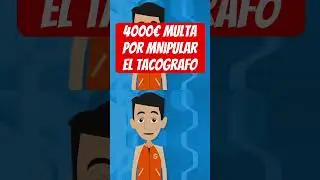 Sin Carnet y con Multa por Manipular el Tacógrafo. 