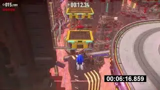 Sonic Frontiers Kronos Island All Stages Travel% Speedrun