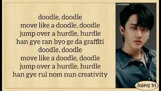 Changbin (Stray Kids) - Doodle Easy Lyrics
