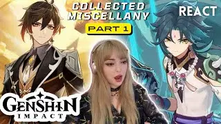 Reacting to EVERY Genshin Impact Collected Miscellany for the FIRST TIME !!! (Part 1)