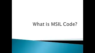 What is MSIL Code? || #csharp #dotnet #technology #softwareengineer #software