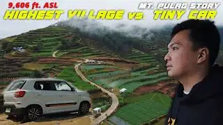 Climbing Steepest Mountain Roads to Mt. Pulag Base Camp w/ small car & Family | Mountain vs. SPRESSO