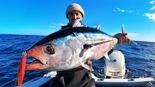 CASTING LURES AT BLUEFIN TUNA 🍣