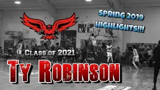6'5" G - Ty Robinson (Class of 2021) - Spring 2019 Highlights