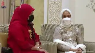 Presiden Jokowi dan Ibu Iriana Tiba di Abu Dhabi, Persatuan Emirat Arab #shorts