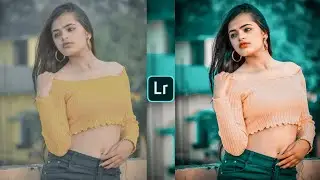 Lightroom Aqua And Orange Editing Tutorial | Lightroom Photo Editing || preset download free