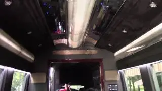 10 Passenger Mercedes   Limo Interior