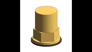 Разработка BIM-модели врезного штуцера для бака | Семейства Revit