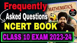 𝗡𝗘𝗪 𝗡𝗖𝗘𝗥𝗧 𝗖𝗟𝗔𝗦𝗦 𝟭𝟬𝘁𝗵 𝗠𝗮𝘁𝗵𝘀 Most Important Questions |Chapterwise | 𝗘𝘅𝗮𝗺 𝟮𝟬𝟮𝟯-𝟮𝟰 |CBSE Class 10 Maths