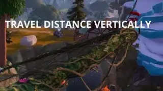 TRAVEL distance VERTICALLY !! - Fortnite