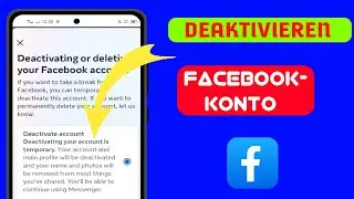 So deaktivieren Sie ein Facebook-Konto 2024 || Facebook deaktivieren
