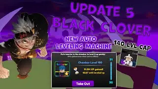 🔥ANIME WARRIORS 2 UPD 5 140 LVL CAP AND NEW AUTO LEVELING MACHINE🔥