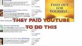 Scientology is paying Youtube now?