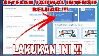 LAKUKAN INI SETELAH JADWAL INTENSIF KELUAR !!! | JAWAB TANYA PRAKERJA
