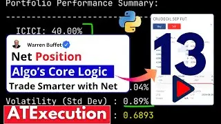 #13 Candle and  Algorithm Trading's Python | Master in Algorithmic Trading