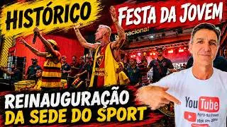HISTORIC! CELEBRATION by the YOUNG FANS at the REOPENING of SPORT'S HEADQUARTERS.