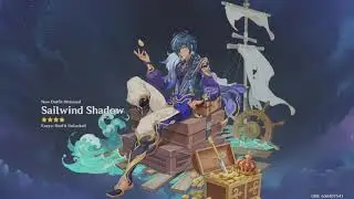 Genshin Impact 3.8: Kaeya outfit sailwind shadow