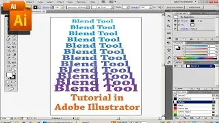Tutorial Learn to use Blend Tool in Adobe Illustrator