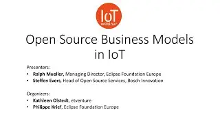 Open Source Business Models in IoT
