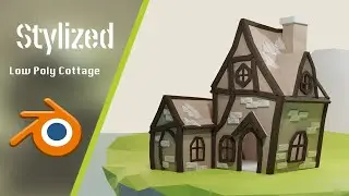Master Low Poly House Design // Blender 3.4 Tutorial