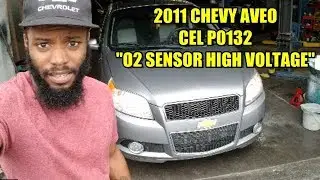 Check Light Engine On P0132 2002-2011 Chevy Aveo