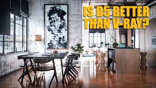 Check Out The Insane New Features in D5 Render 2.4! New V-Ray Competitor?
