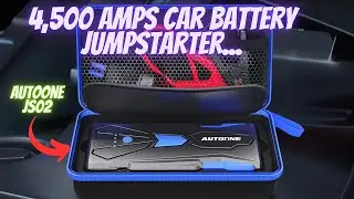 AUTOONE JUMPSTARTER JS02, DON'T GET STRANDED W/ A WEAK CAR BATTERY.