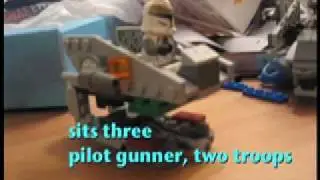 lego star wars MOC vehicles .mov