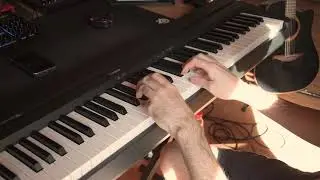 Première semaine de piano - test - Interstellar // First week with a piano