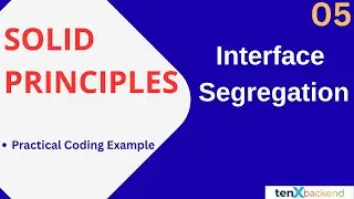 Interface Segregation with complete code example | Low level design playlist | SOLID