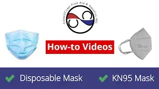 How to use Disposable Face Mask and KN95 Properly.